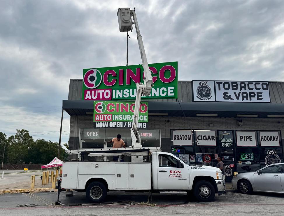 Sign Installation